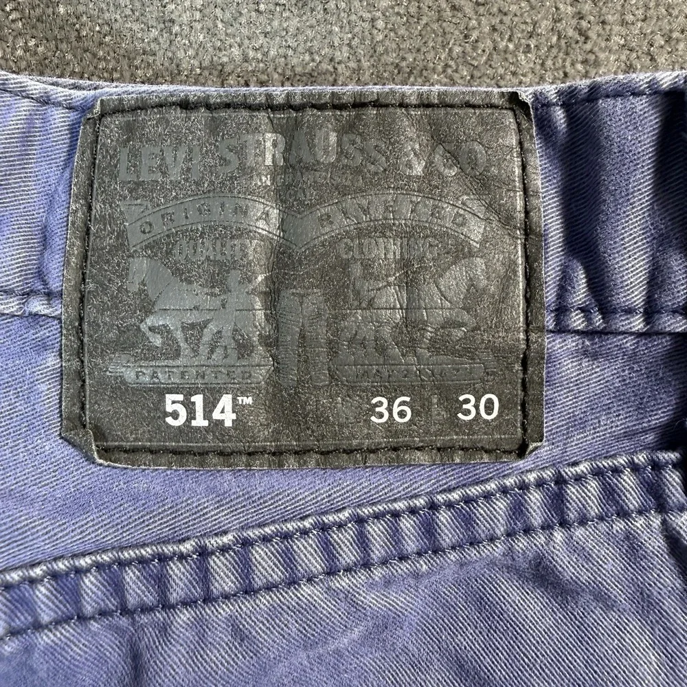 Levi's 541 Jeans Men's Size 36x30 Athletic Fit Purple Medium Wash Denim